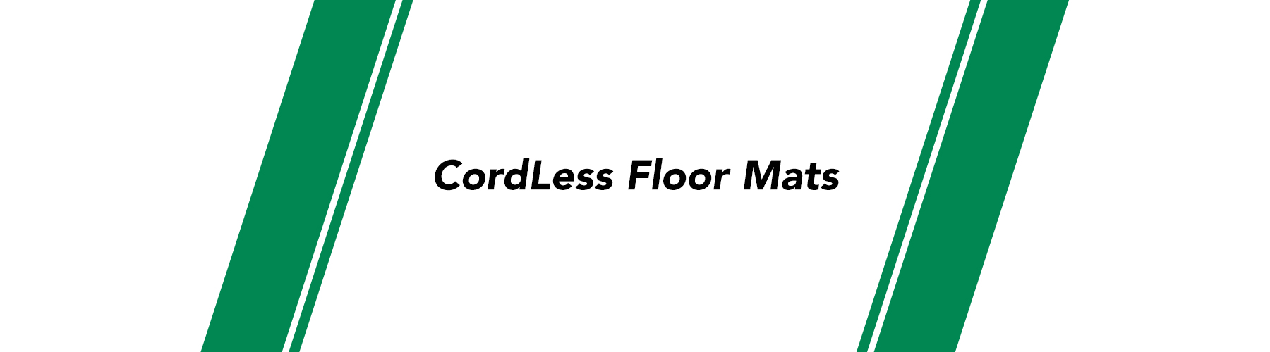CORDLESS LONG FLOOR MAT 24 x 48